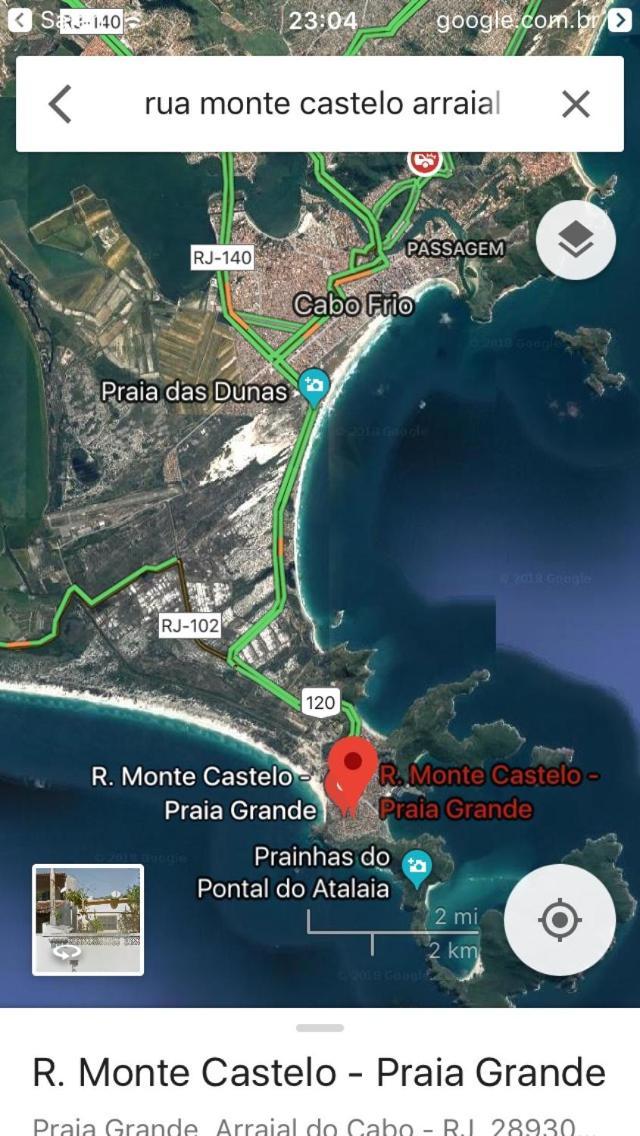 Kitnet Arraial Do Cabo Praia Grande Ngoại thất bức ảnh